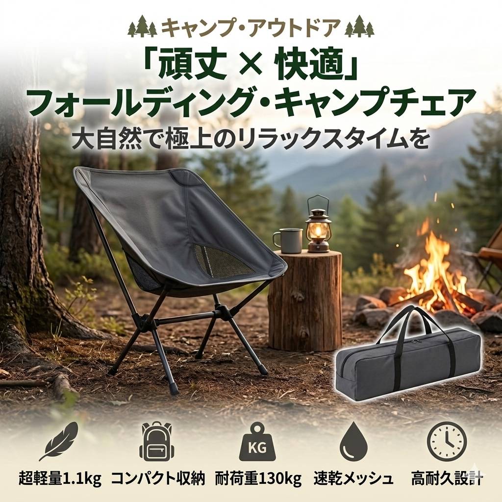 キャンプチェア 商品画像